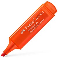 Faber-Castell Textliner 46 Highlighter, Orange, Pack of 10