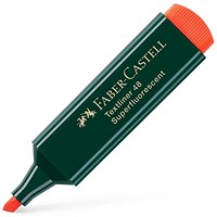 Faber-Castell Textliner 48 Highlighter, Orange, Pack of 10