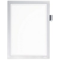 Durable Duraframe Note, Self Adhesive, A4, Silver Durable Duraframe Note, Self Adhesive, A4, Silver