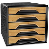 CEP Silva by Cep Bamboo 5 Drawer Unit -