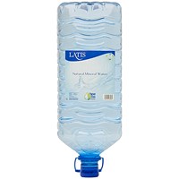 Latis Mineral Water Bottle for Water Dispenser, Plastic Bottle, 15 Litres, Pallet (60 Bottles)
