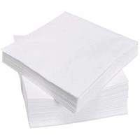 ValueX Napkins 2 Ply 330x330mm White (Pack 100) -
