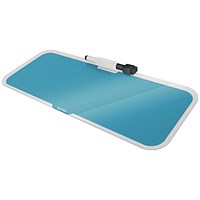 Leitz Cosy Glass Desk Notepad, Calm Blue