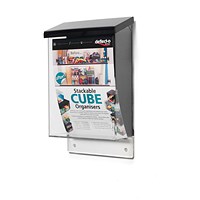 Deflecto A5 Weatherproof Outdoor Literature/Post Box, 175 x 285 x 74mm