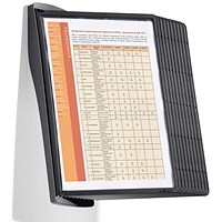 Durable Sherpa Style Wall Display Panel System, 10 Black Panels Included