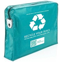 Versapak Security Seal Recycle Scheme Bag, Large 406x305x76mm, Green