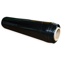 H4D Pallet Stretch Wrap Film With 30% Recycled Content 500mmx250m 17 Micron Thickness Black