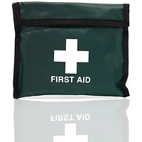 Blue Dot One Person Travel Kit In Green Velcro Pouch -