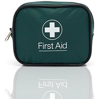 Blue Dot One Person Travel Kit In Green Zipped Bag -