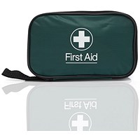 Blue Dot BS 8599-1 (2019) Personal Use First-Aid Kit In Green Zipped Bag -