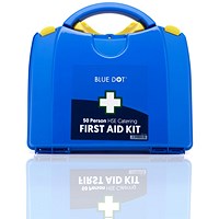 Blue Dot HSE PGB Catering 1-50 Person First-Aid Kit -