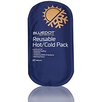 Blue Dot Hot/Cold Pack Reusable 26cm x 13.5cm (Pack 1) -