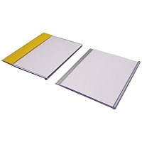 Beaverswood Self-Adhesive Ticket Holders With Card Insert For Shelving and Racking, H80mmxW100mm, Pack of 100
