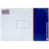 Pukka Post & Packaging Poly Mailing Bags, Peel and Seal, Size 7 510mmx680mm, Opaque, Pack of 5