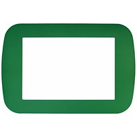 Frames4Floors PVC Floor Label Holders For Warehouse, A4, Green, Pack of 10