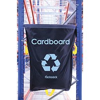 Racksack Hard-wearing and Re-usable Cardboard Sack, 160 Litre Capacity, Blue
