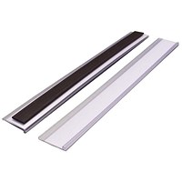 Beaverswood Magnetic Ticket Holder With Card Insert For Shelving and Racking, H25mmxW200mm, Pack of 50