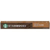 Starbucks Nespresso House Blend Lungo Coffee Pods, Pack of 10
