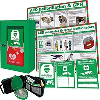 Schiller Fred PA-1 AED Automatic Bundle with Wall Cabinet -