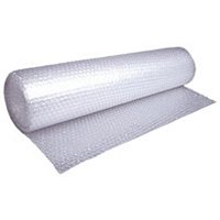 Jiffy Air Bubble Wrap Small 1-ply 600mm x 25m Clear 30% Recycled (Roll) - 611469