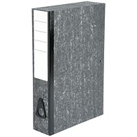 Everyday Box File, 75mm Spine, Foolscap, Cloud, Pack of 10