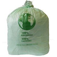 Compostable Refuse Sack 90 Litres 737x965mm (Case 200) -