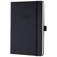 Sigel Conceptum Diary 2026 A5 Week to View and Notes Black -