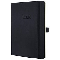 Sigel Conceptum Diary 2026 A5 Week To View Black -