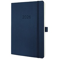 Sigel Conceptum Diary 2026 A5 Week To View Midnight Blue -