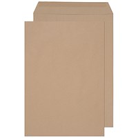 Blake Everyday Envelopes C4 Manilla Pocket Plain Gummed 90gsm 324x229mm (Pack 25) -