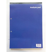 ValueX A4 Analysis Pad 8 Cash Columns 160 Pages