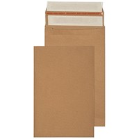 Blake Vita Kraft Mailing Bag Envelopes Peel and Seal Natural Brown 130gsm 300mm x 200mm x 50mm (Pack 100) - KBB140
