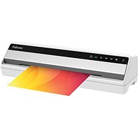 Fellowes Saturn 3i A3 Laminator Silver/Black With 5 Packs of 80 micon Laminating Pouches Free