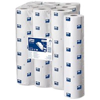 Tork C1 2-Ply Couch Roll, 54m, White, Pack of 9