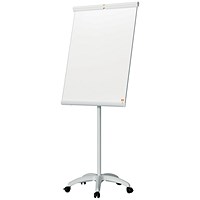 Nobo Premium Plus Mobile Steel Magnetic Whiteboard Easel 1.86m -