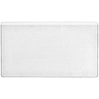Durable Pocketfix Self-Adhesive Clear Label Sleeve Pockets, 105x65mm, Pack of 10