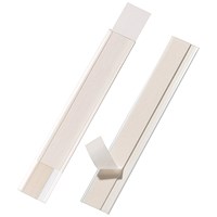 Durable Scanfix Self-Adhesive EPOS Ticket Strip Holder, 200 x 30mm, Pack of 50