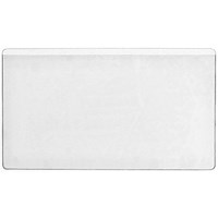 Durable Pocketfix Self-Adhesive Clear Label Pockets, 105x65mm, Pack of 100