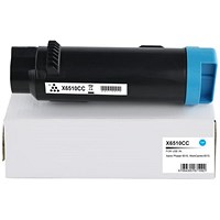 Compatible Xerox Phaser 6510 Hi Cap Cyan Toner 106R03477 2,400 Pages