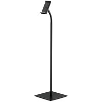 Durable Tough Floor Tablet Holder, Black