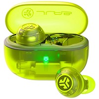 JLab Audio Go Pop ANC True Wireless Stereo Neon Green Earbuds with Charging Case