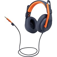 Logitech Zone Learn Over Ear USB-C Wired Classic Blue Headset