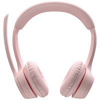 Logitech Zone 300 Wireless Rose Headphones