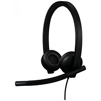 Logitech H570e Wired USB-C Microsoft Teams Certified Headset Logitech H570e Wired USB-C Microsoft Teams Certified Headset