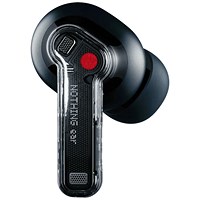 Nothing Ear True Wireless Stereo Black Earbuds with Charging Case