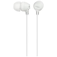 Sony MDR-EX15LP 3.5mm Connector Wired White Earphones
