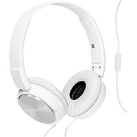 Sony MDR-ZX310AP Wired 3.5mm Connector White Folding Headphones