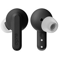 Sudio A3 Pro True Wireless Black Earbuds with Charging Case
