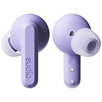 Sudio A3 Pro True Wireless Purple Earbuds with Charging Case