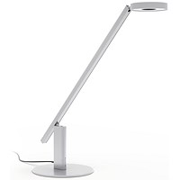 Durable Luctra Lite 3D Gesture Control Bio Effective Desk Lamp, Aluminium, Silver